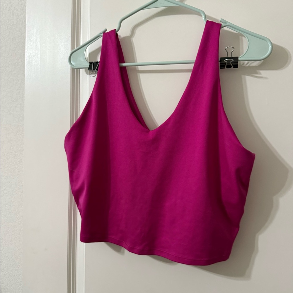 All in Motion Fuchsia Sleeveless Tank Top